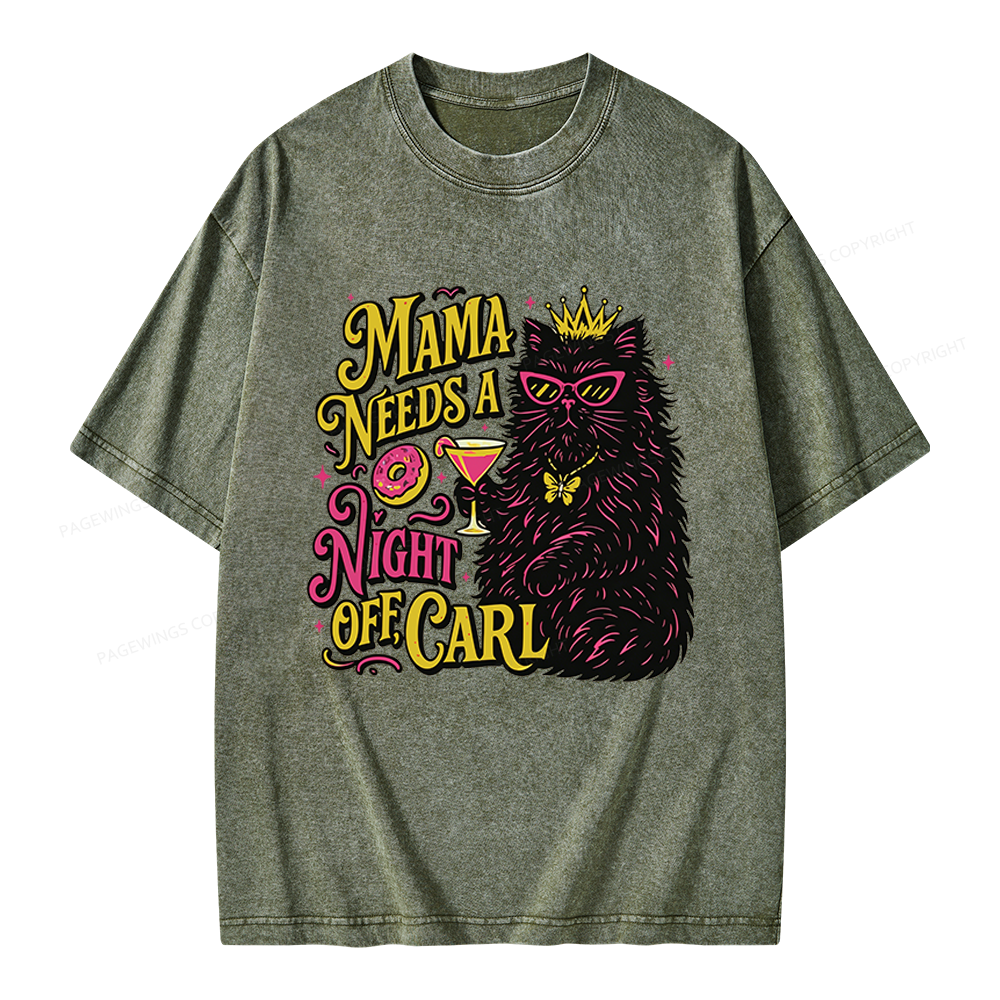 Pagewings Princess Donut Unisex Washed T-shirt