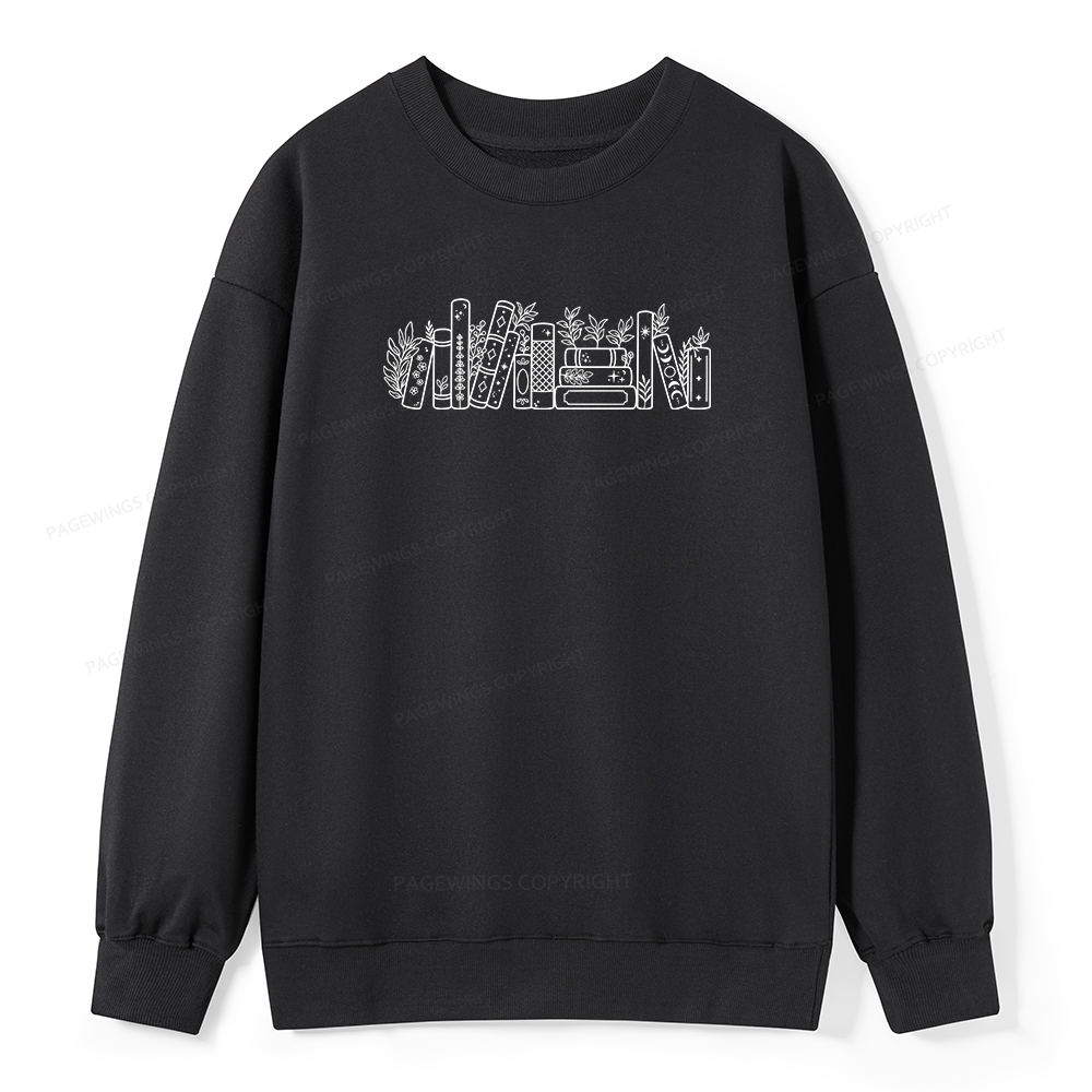 Pagewings No Such Thing As Too Many Books Unisex Classic Sweatshirt