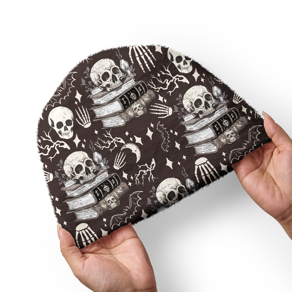 Pagewings Bookish Vibe Knit Patterned Beanie