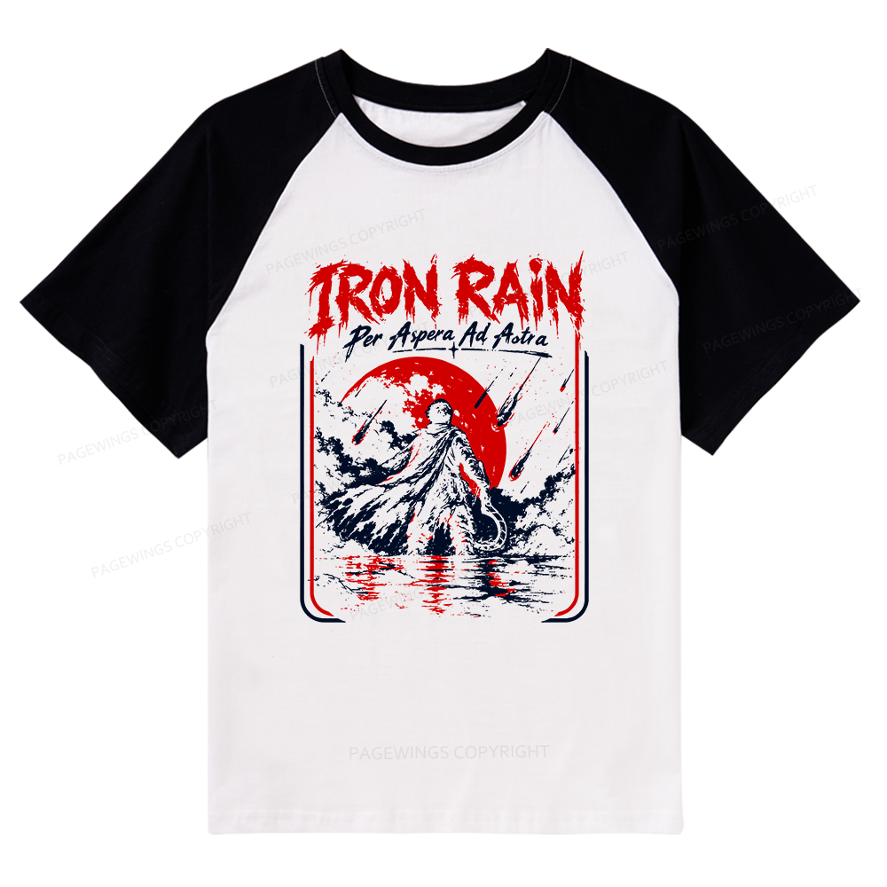 Pagewings Sci Fi Book Lover Raglan T-shirt