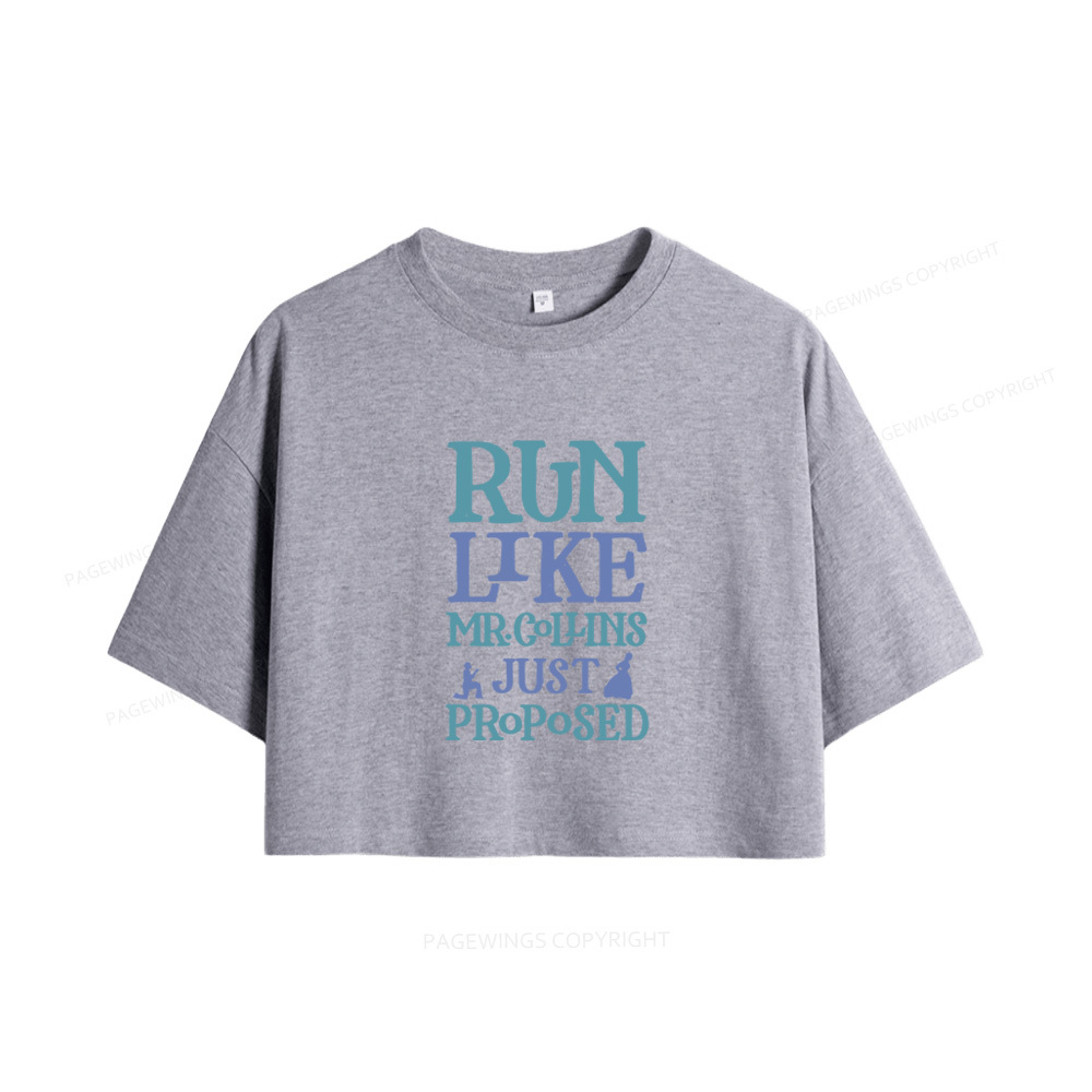 Pagewings Love Book Fan Women Crop Tops