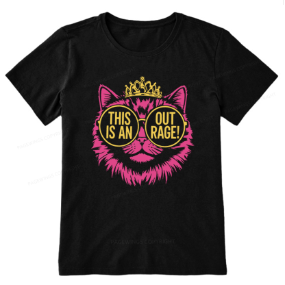 Pagewings This is an Outrage Unisex Classic T-shirt