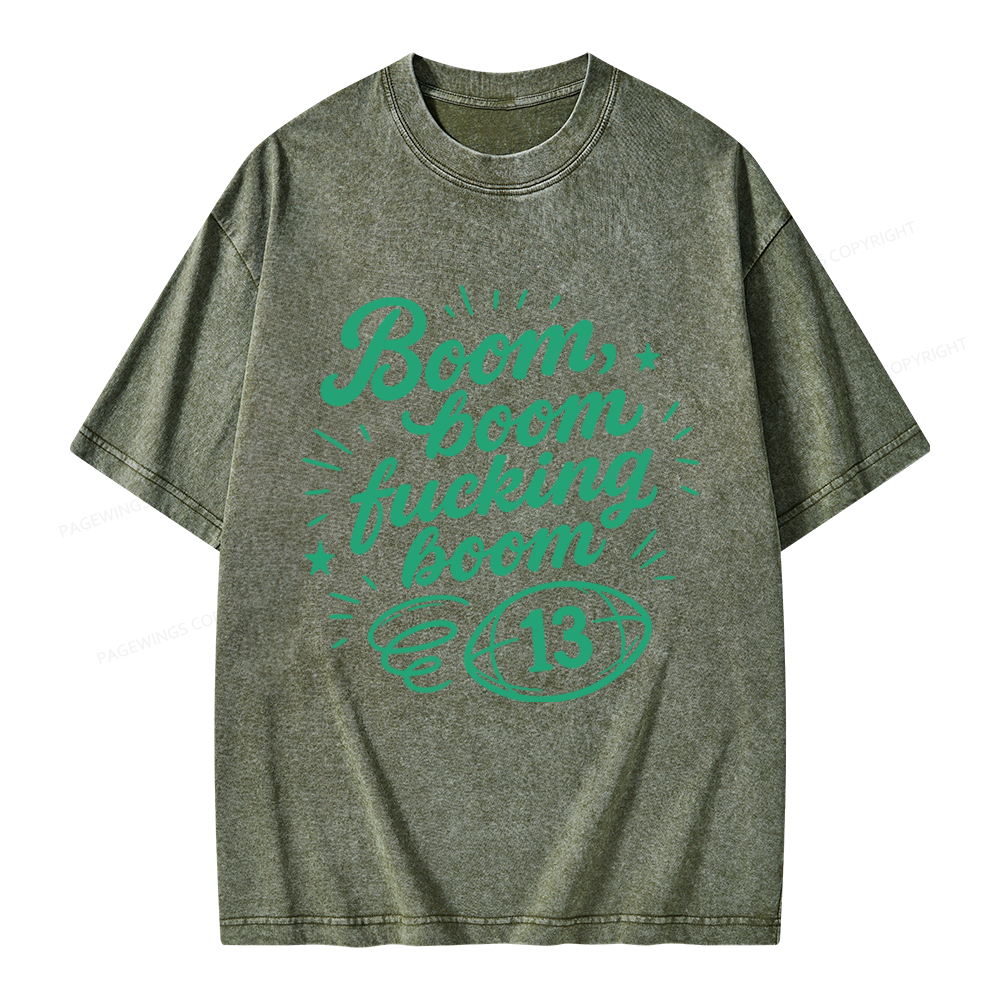 Pagewings Romance Novel Lover Unisex Washed T-shirt