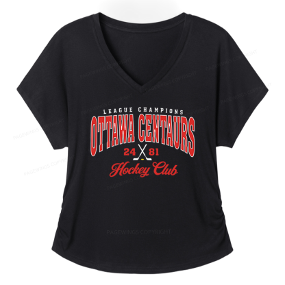 Pagewings Bookish Soft Women's Modal V-neck T-shirt