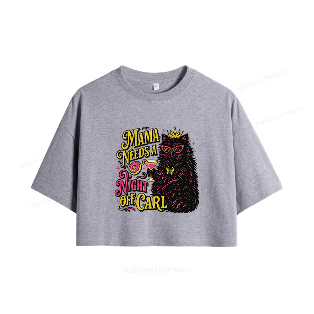 Pagewings Princess Donut Women Crop Tops