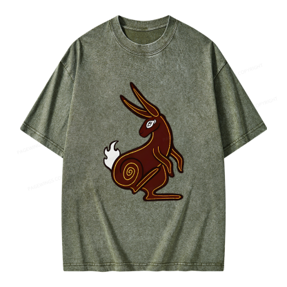 Pagewings Fantasy Books Lover Unisex Washed T-shirt