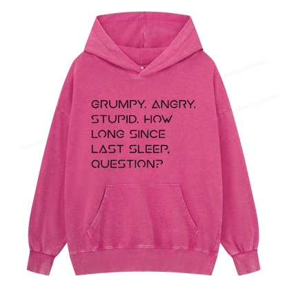 Pagewings Sci-Fi Unisex Washed Hoodie