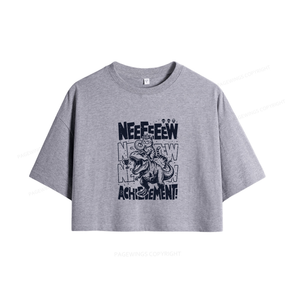 Pagewings New Achievement Book Women Crop Tops