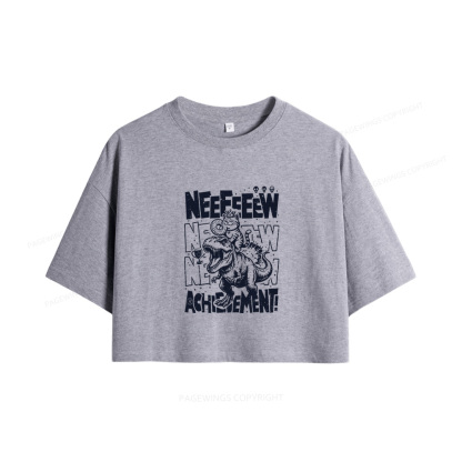 Pagewings New Achievement Book Women Crop Tops