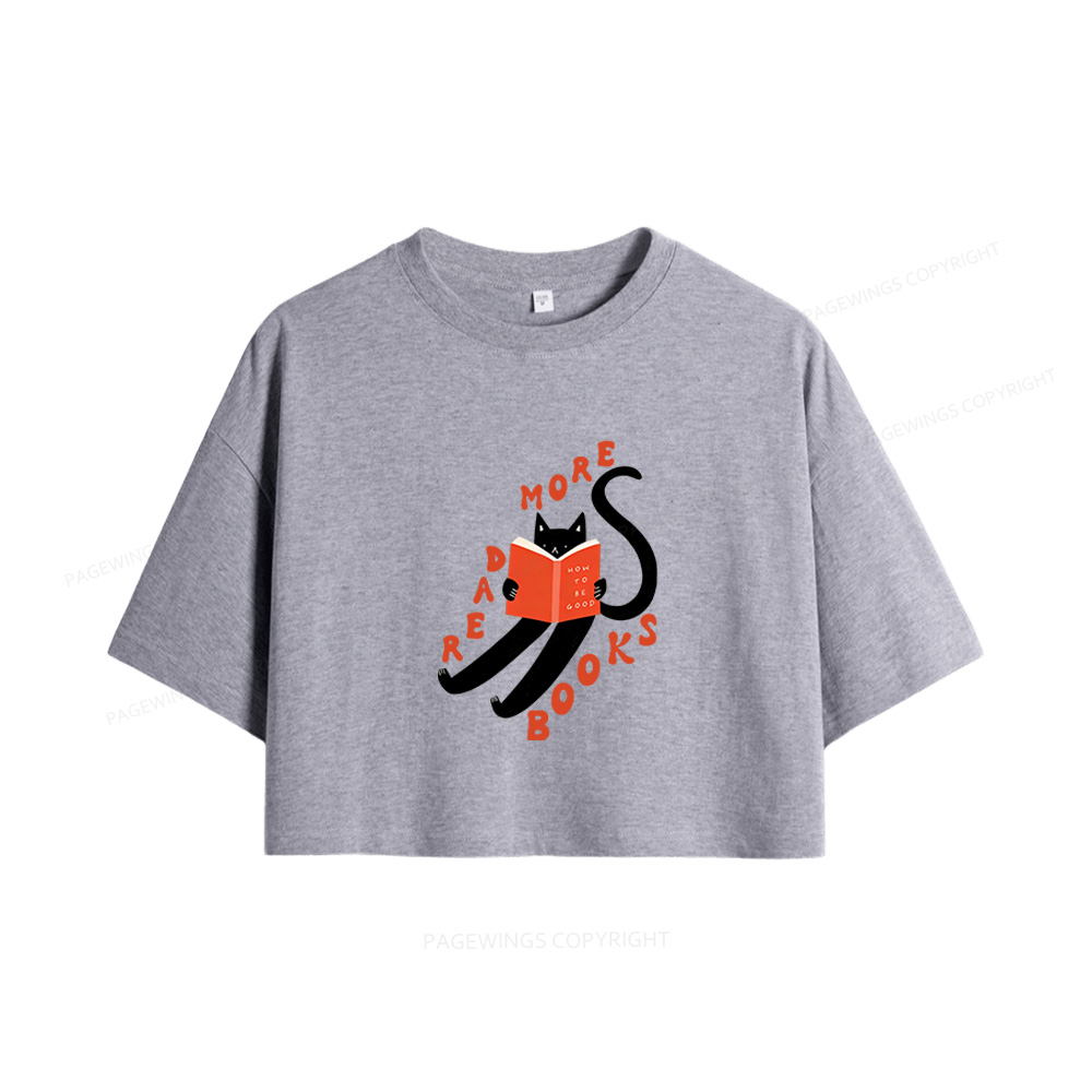 Pagewings Read More Books Women Crop Tops