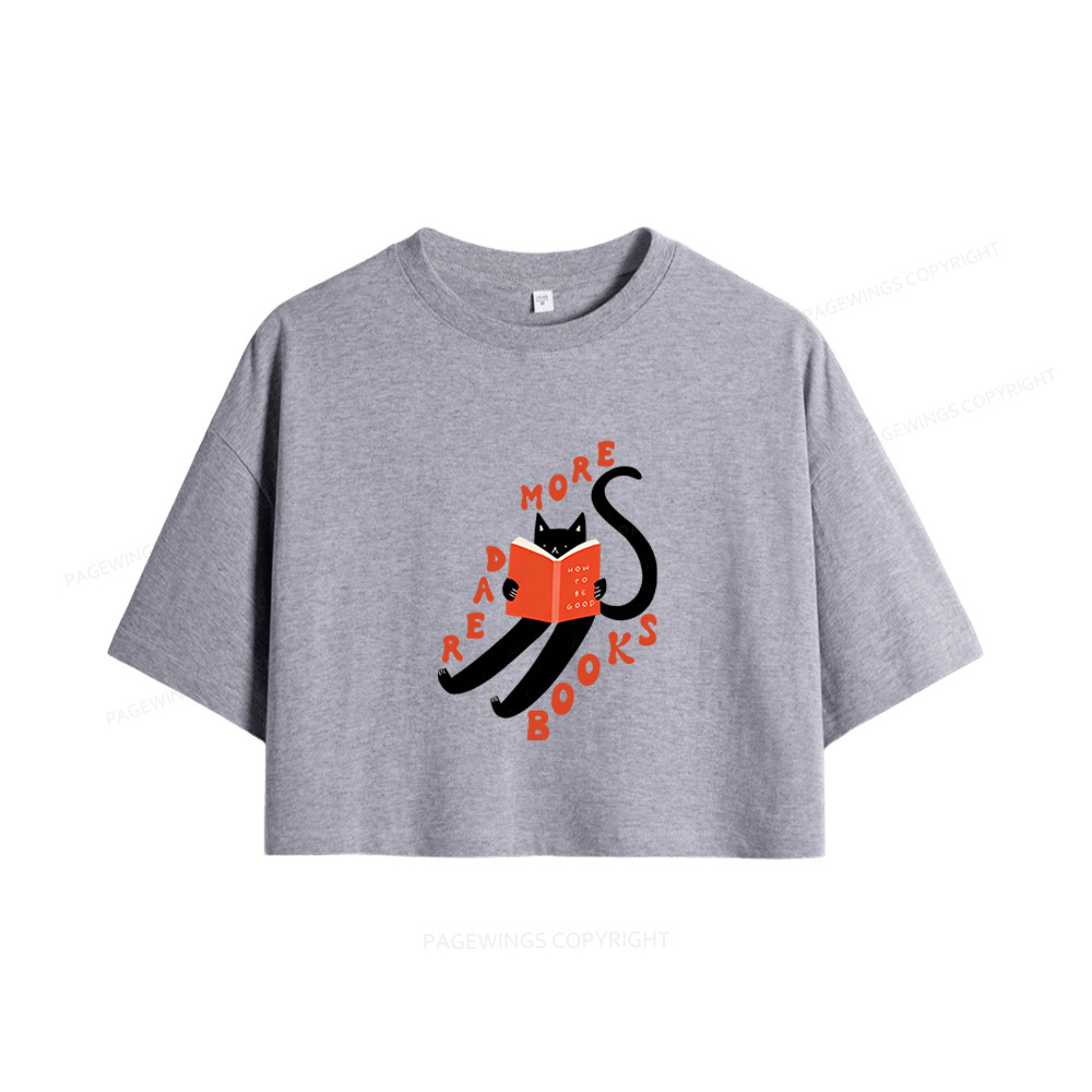 Pagewings Read More Books Women Crop Tops