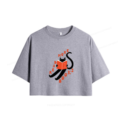 Pagewings Read More Books Women Crop Tops
