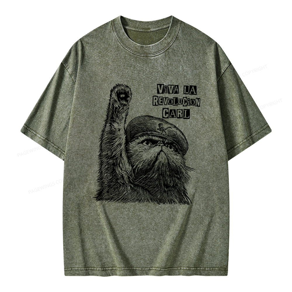 Pagewings Sci-Fi Book Lover Unisex Washed T-shirt