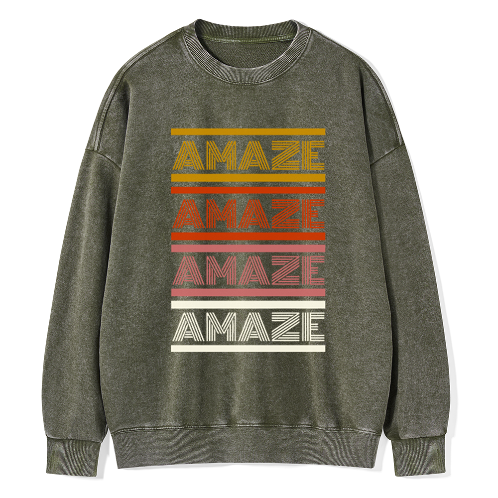 Pagewings Science Fiction Lover Unisex Washed Sweatshirt