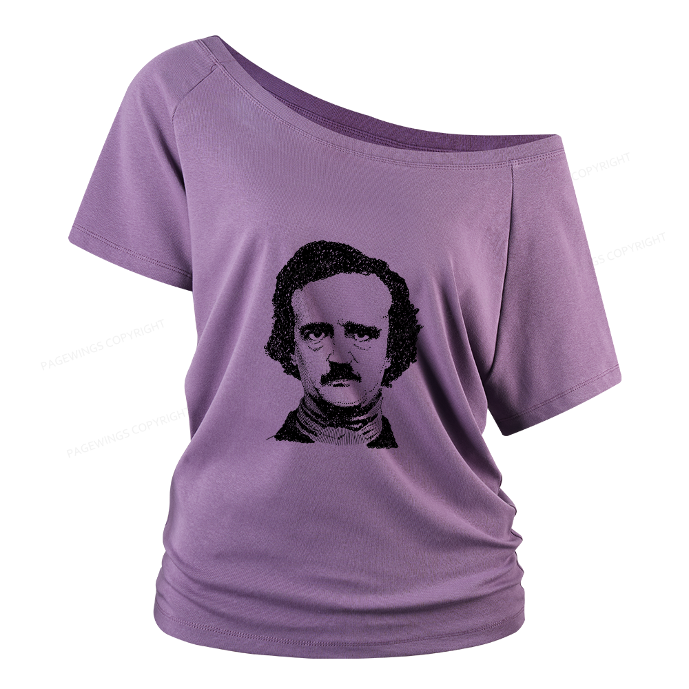 Pagewings Literature Lover Women Off Shoulder T-shirts