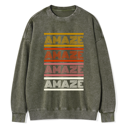 Pagewings Science Fiction Lover Unisex Washed Sweatshirt
