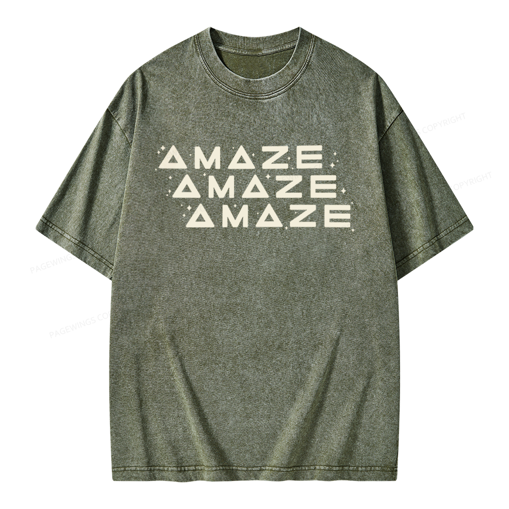 Pagewings Sci-Fi Unisex Washed T-shirt