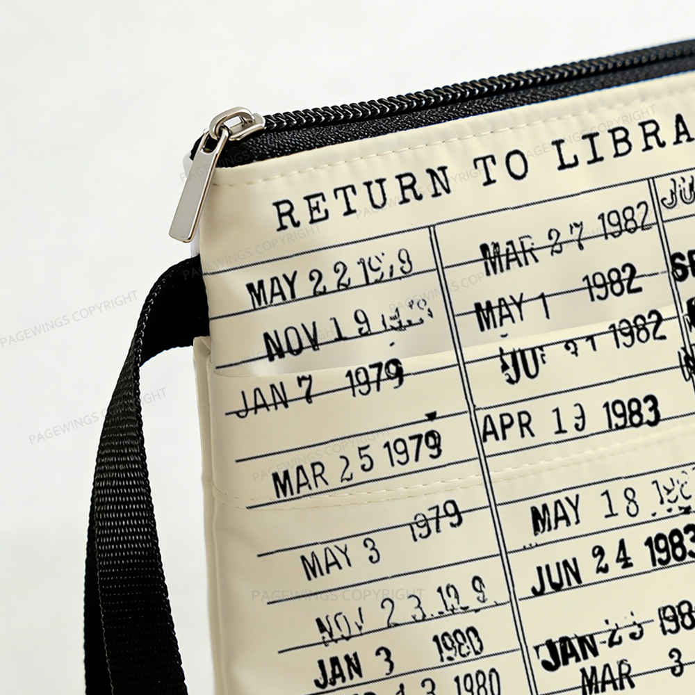 Pagewings Library Card Book Sleeve