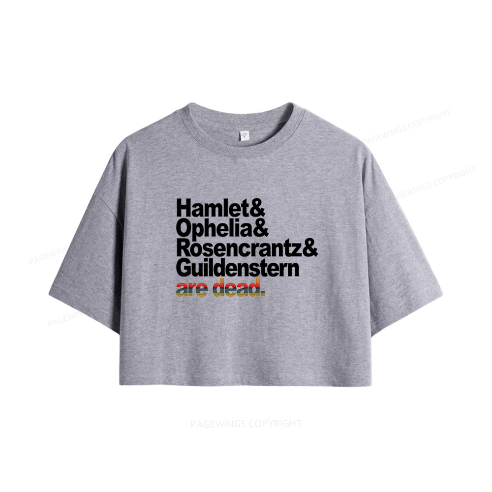 Pagewings Drama Lovers Women Crop Tops