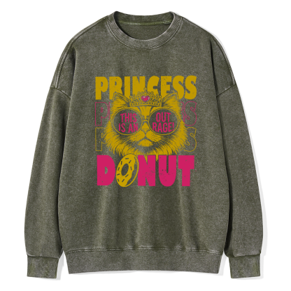 Pagewings This Is An Outrage Unisex Washed Sweatshirt