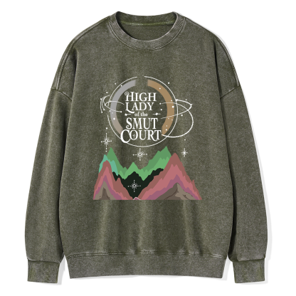 Pagewings Book Lovers Unisex Washed Sweatshirt