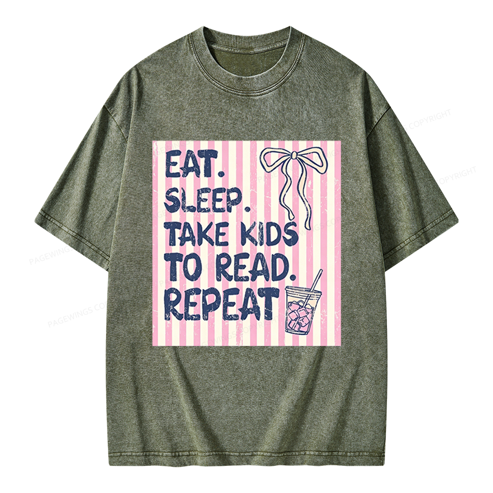 Pagewings Book Lover Unisex Washed T-shirt