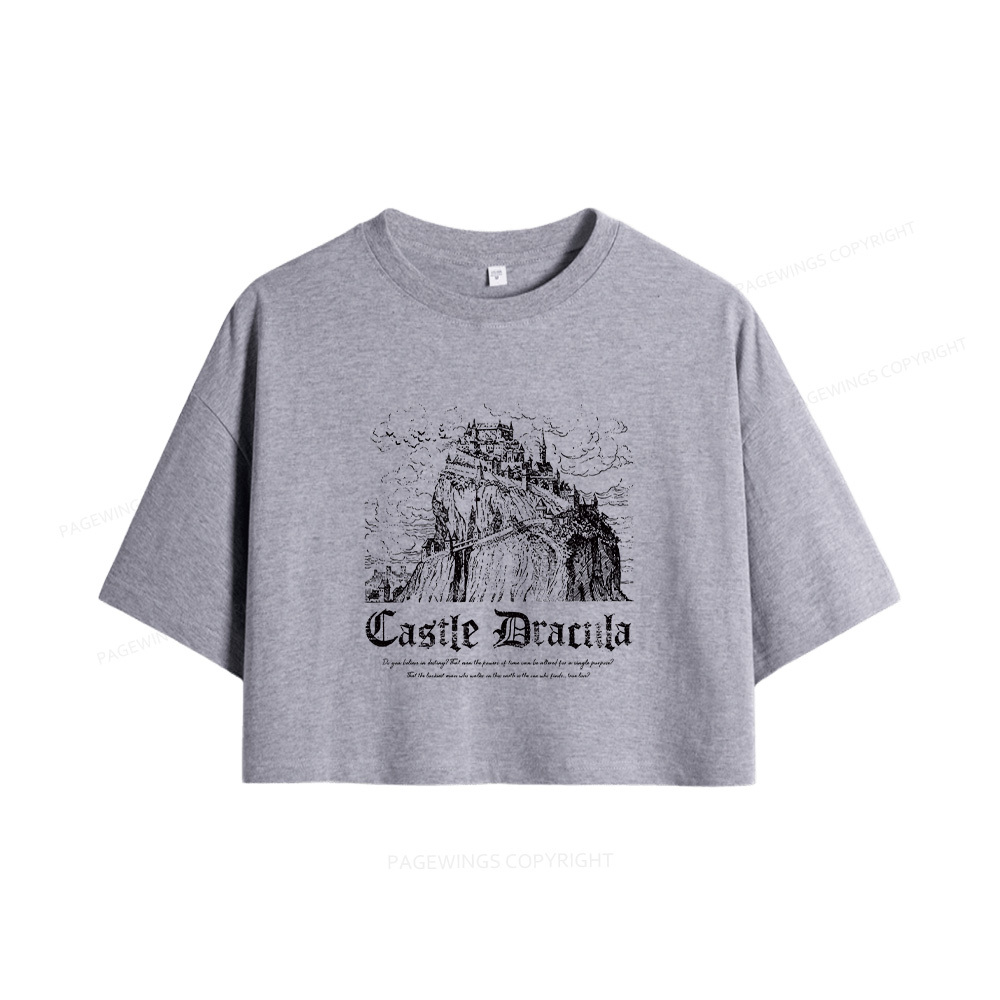 Pagewings Dark Romance Bookish Women Crop Tops