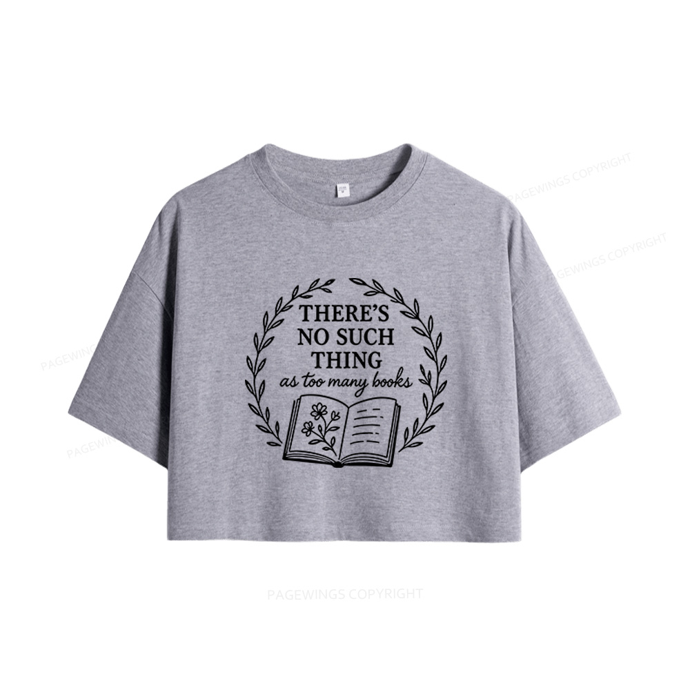 Pagewings No Such Thing Women Crop Tops