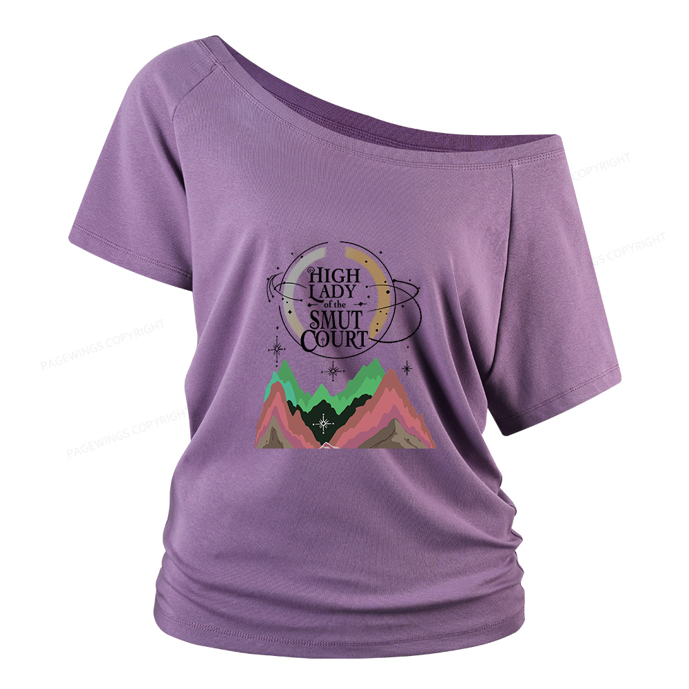 Pagewings High Lady Women Off Shoulder T-shirts