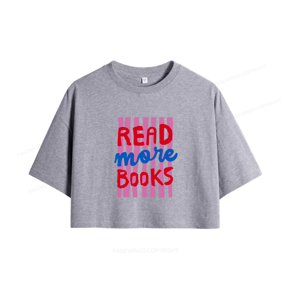 Pagewings Read More Books Women Crop Tops