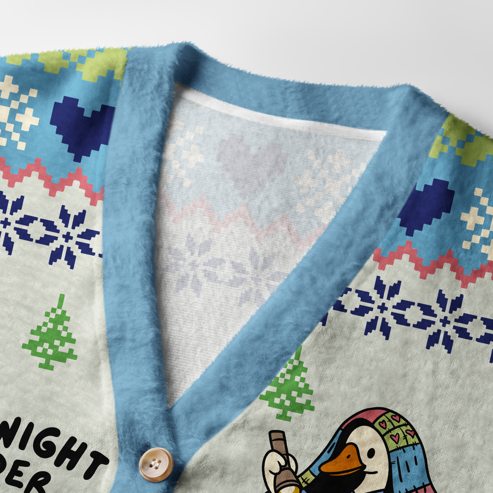 Pagewings Late Night Reader Club Light Knit Unisex Cardigan Sweaters