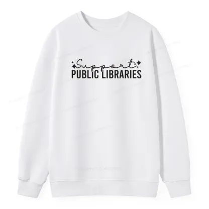 Pagewings Public Libraries Unisex Classic Sweatshirt