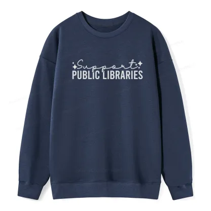 Pagewings Public Libraries Unisex Classic Sweatshirt