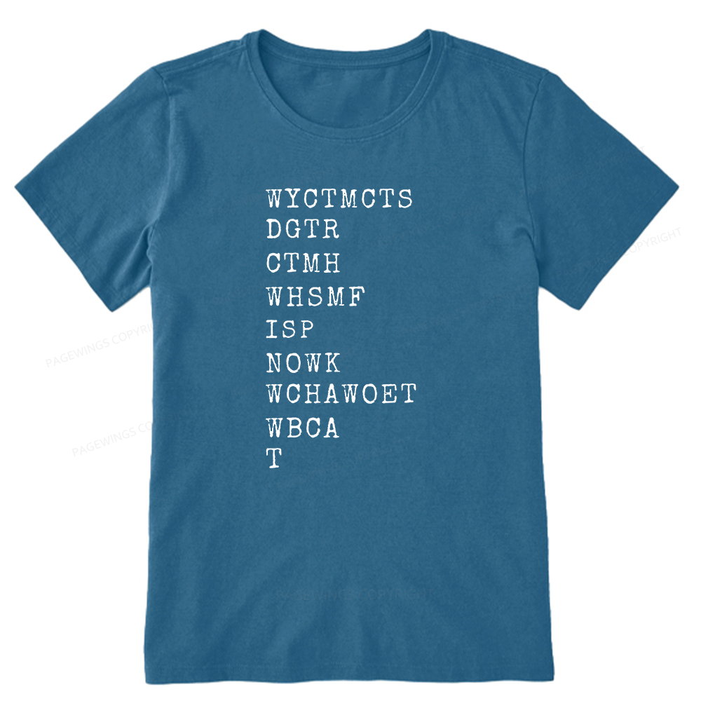 Pagewings Will You Come To My Cottage This Summer Unisex Classic T-shirt