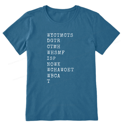 Pagewings Will You Come To My Cottage This Summer Unisex Classic T-shirt