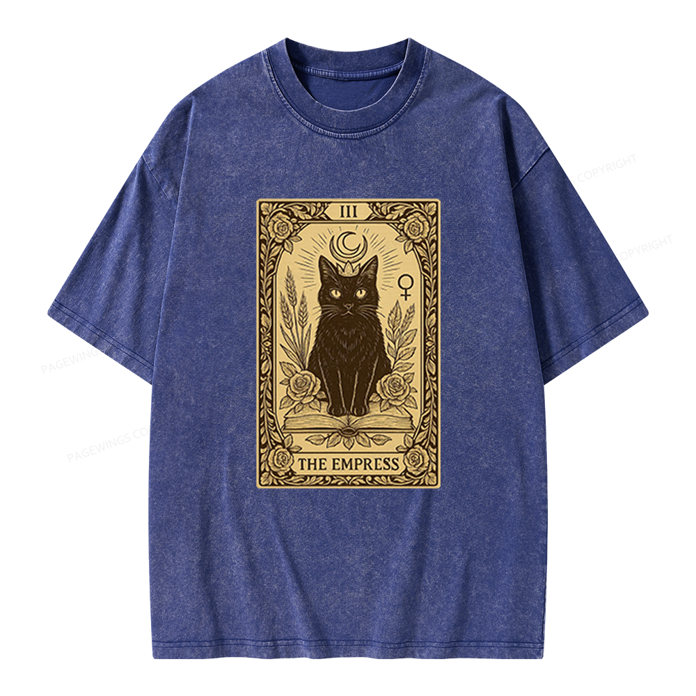 Pagewings The Empress Unisex Washed T-shirt