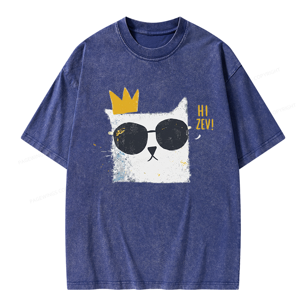 Pagewings Princess Donut Unisex Washed T-shirt
