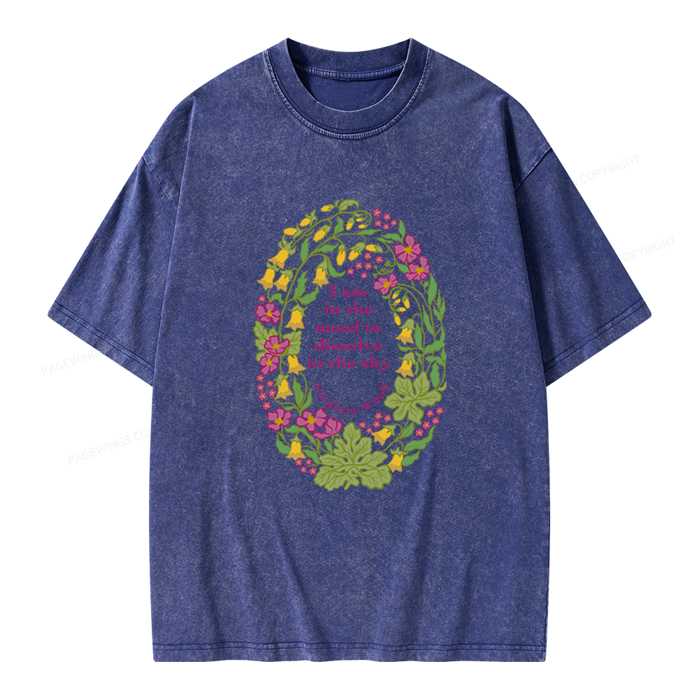 Pagewings Literature Lover Unisex Washed T-shirt