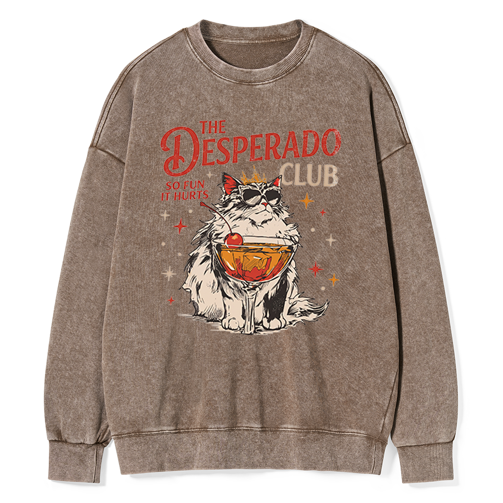 Pagewings Desperado Club Unisex Washed Sweatshirt