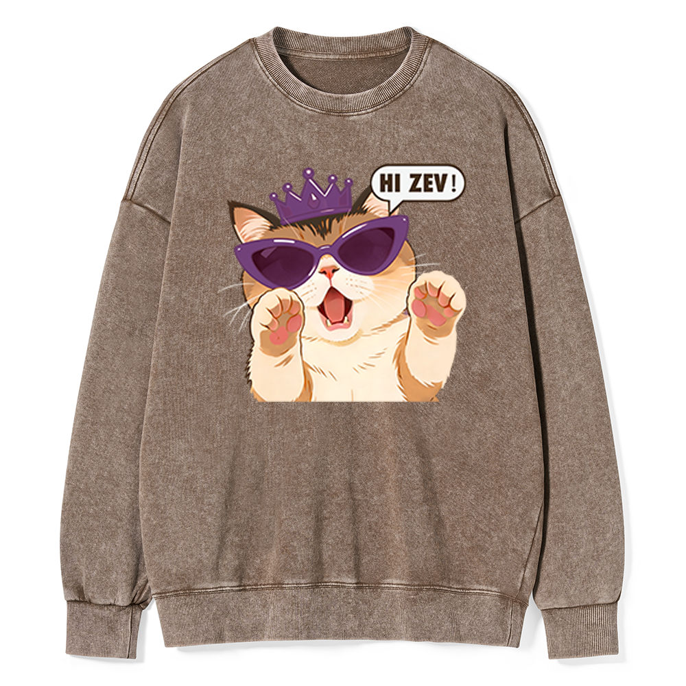 Pagewings Sci-Fi Book Lover Unisex Washed Sweatshirt