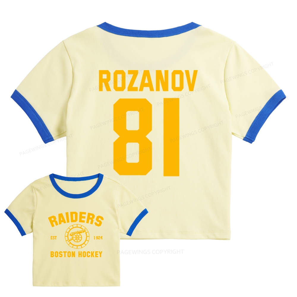 Pagewings Romance Novel Lover Baby Tee Cropped Ringer T-Shirt 