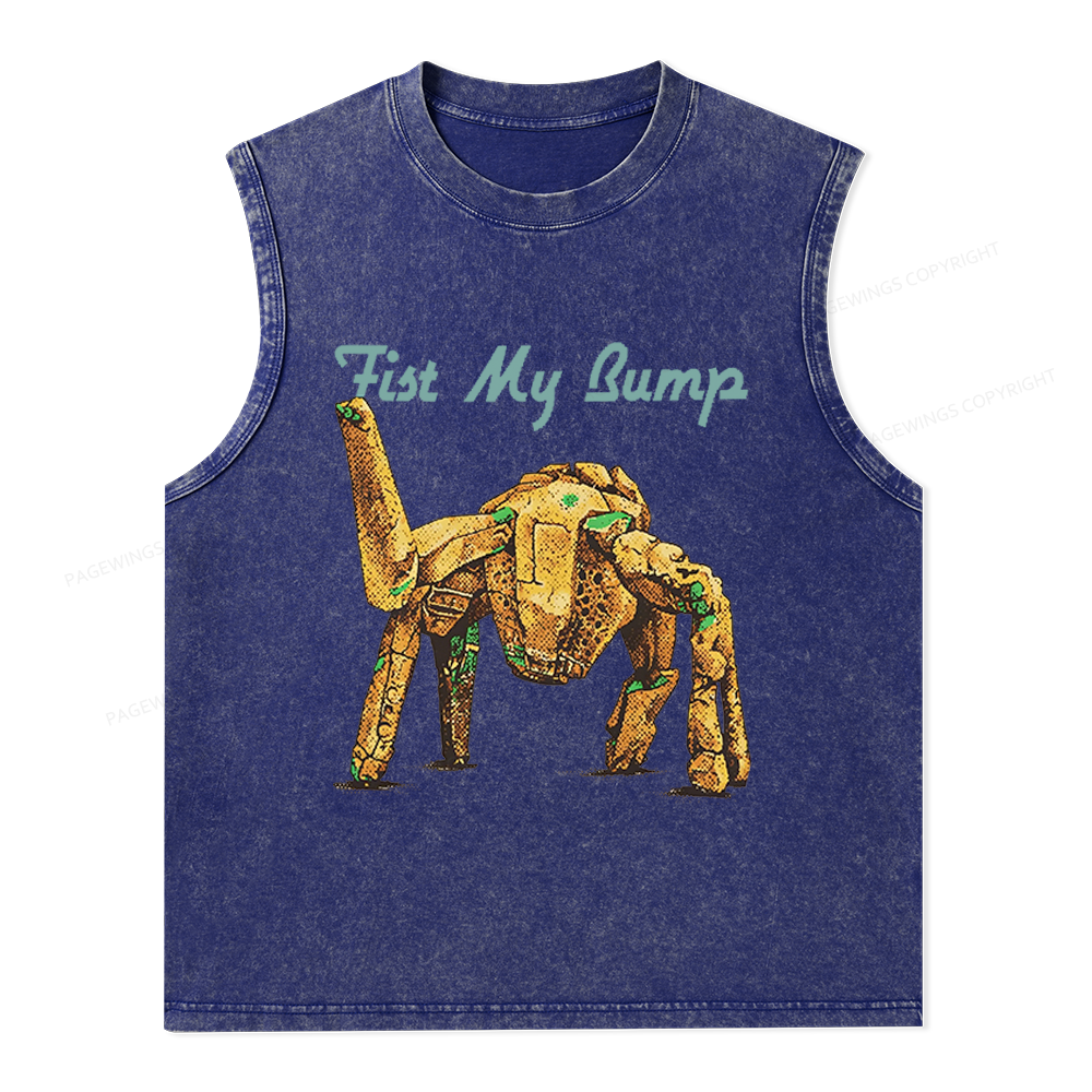 Pagewings Read Sci-Fi Unisex Washed Tank Top