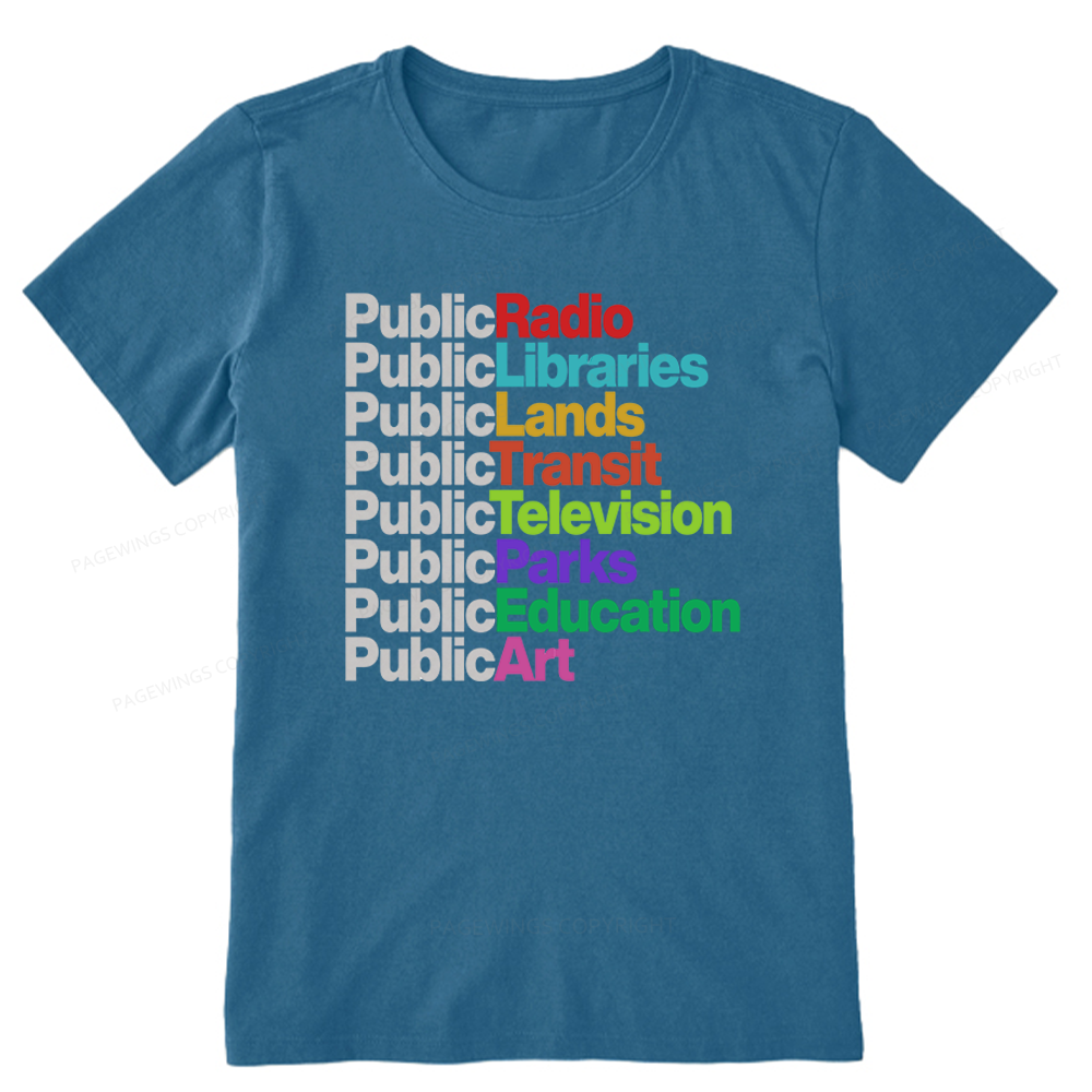 Pagewings Public Libraries Unisex Classic T-shirt