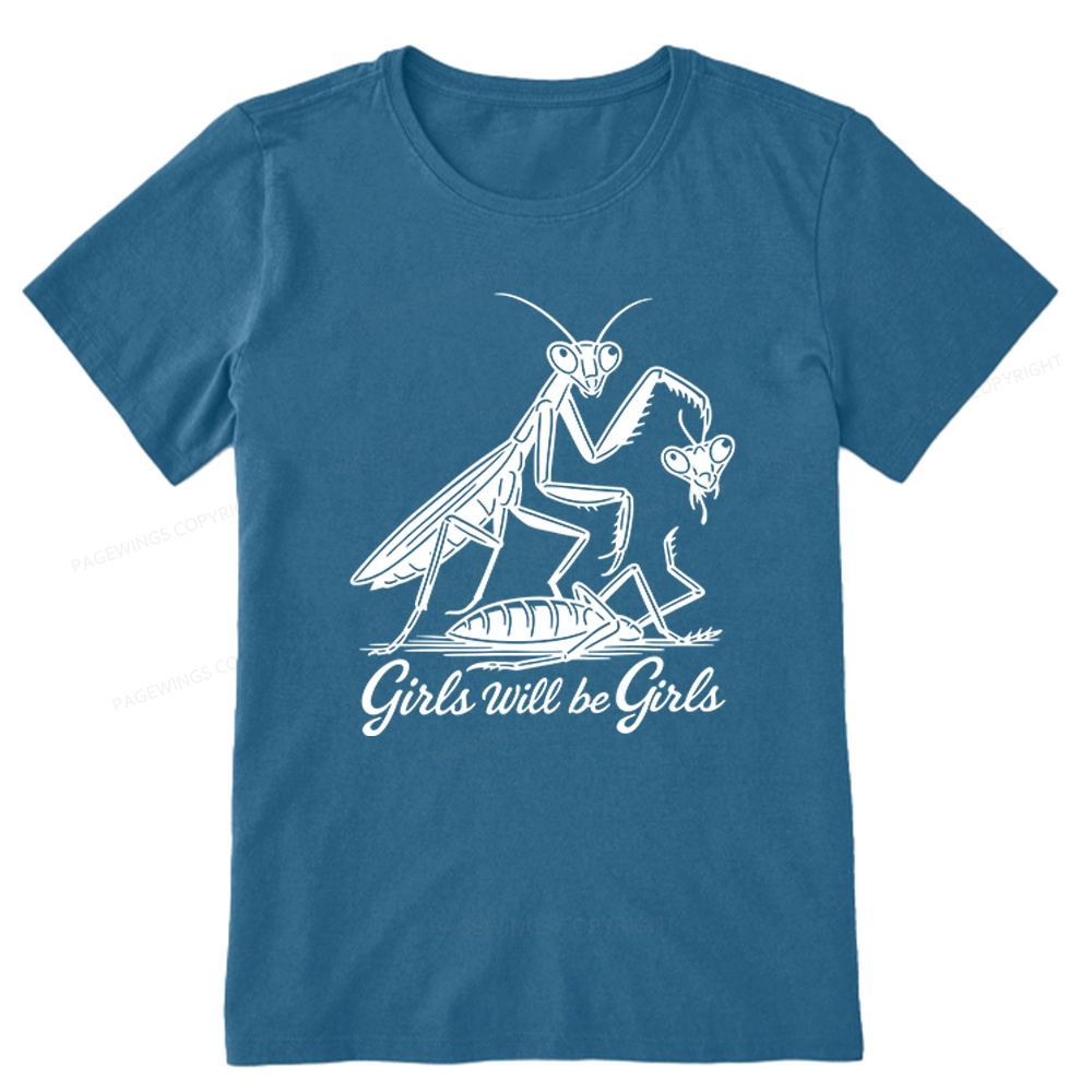 Pagewings Girls Will be Girls Unisex Classic T-shirt