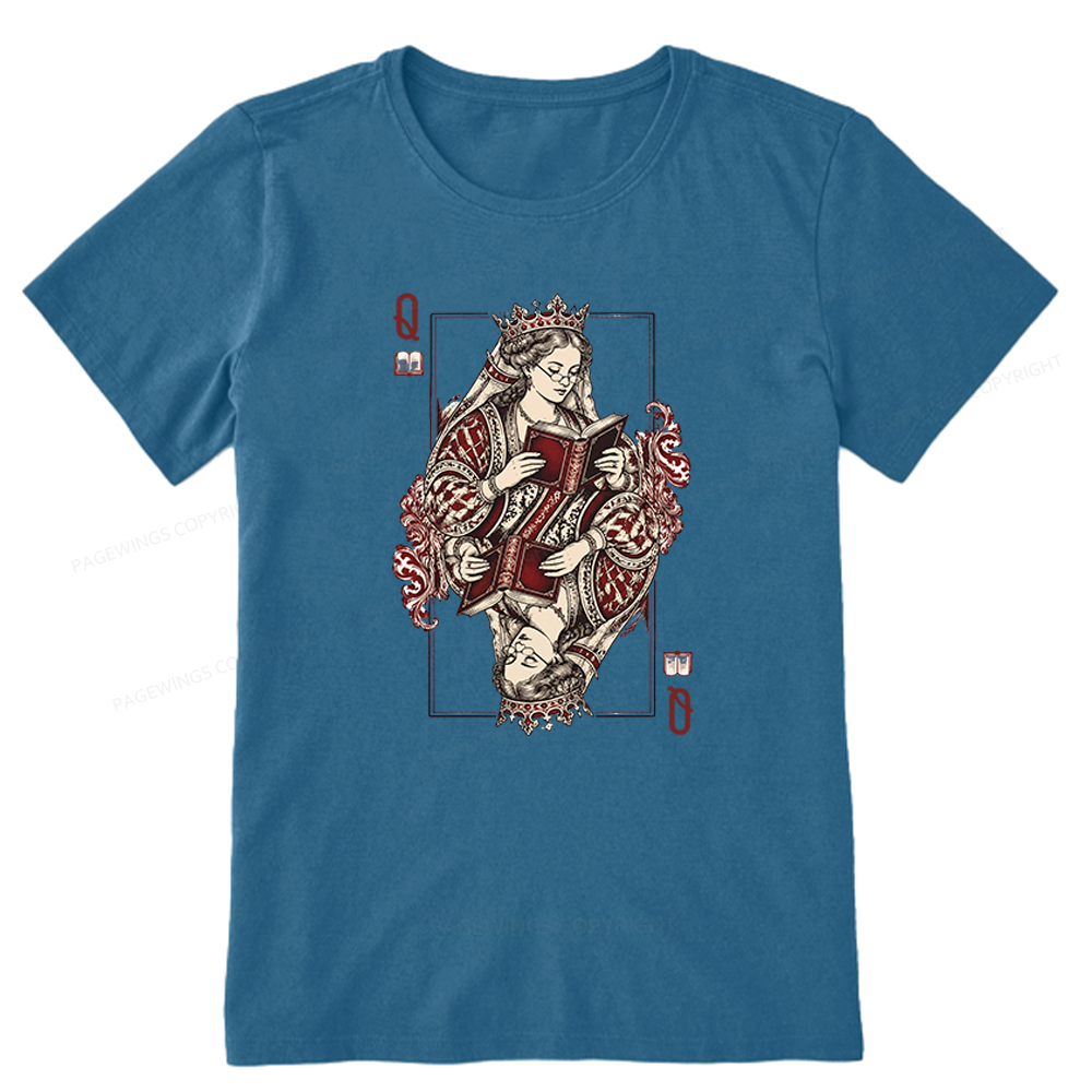 Pagewings Queen of Books Unisex Classic T-shirt