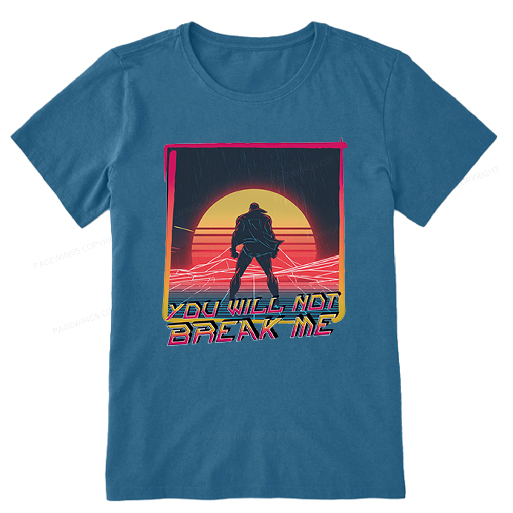 Pagewings You Will Not Break Me Unisex Classic T-shirt