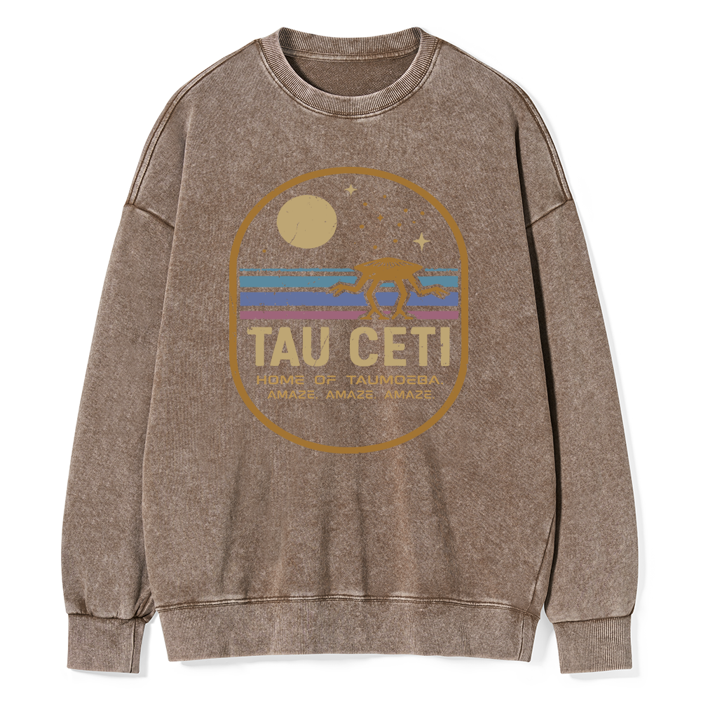 Pagewings Sci‑Fi Fan Unisex Washed Sweatshirt
