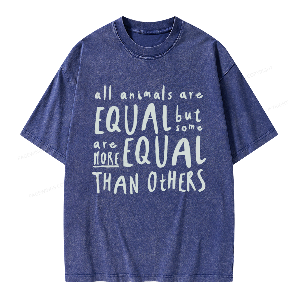 Pagewings Dystopia Unisex Washed T-shirt