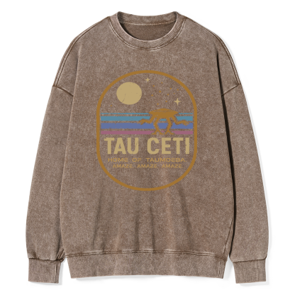 Pagewings Sci‑Fi Fan Unisex Washed Sweatshirt