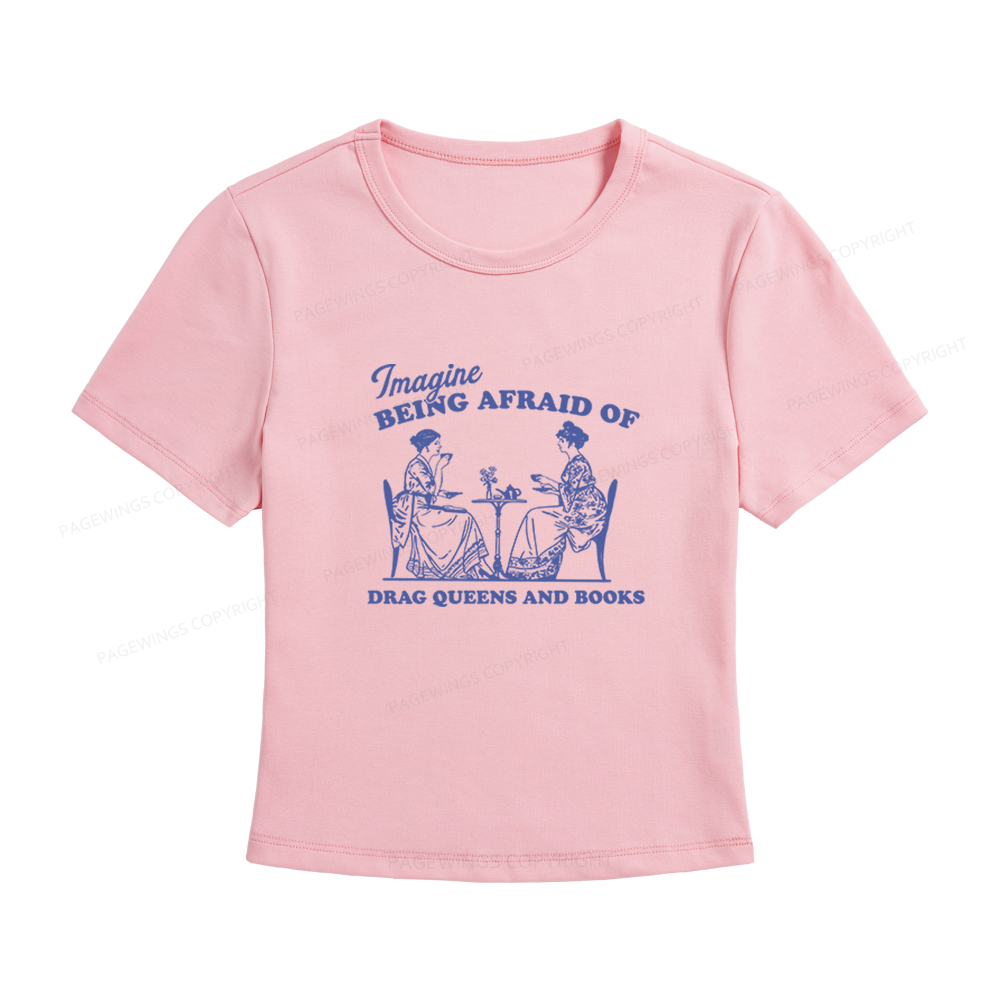 Pagewings Drag Queens Women's Baby Tee